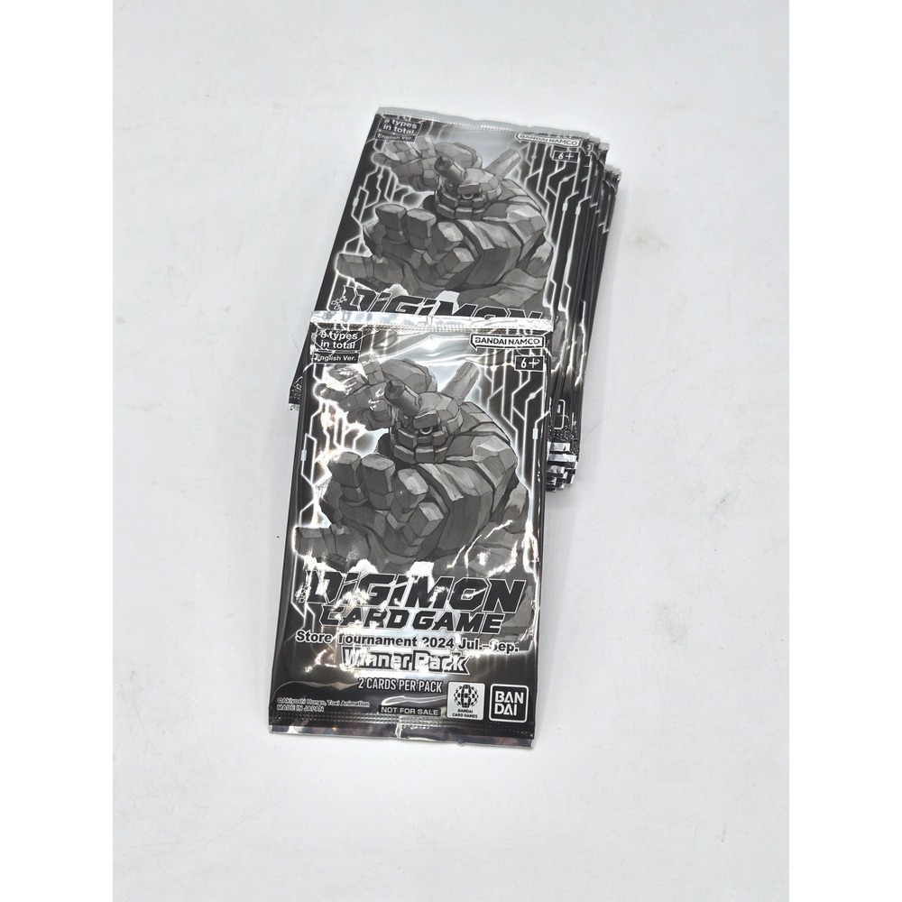 Digimon Card Game: Store Tournament 2024 Jul.–Sep. Winner Pack (Lot‎ of 20)